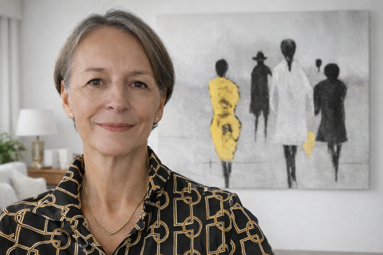 Anita Kaltschmied blickt ruhig in die Kamera