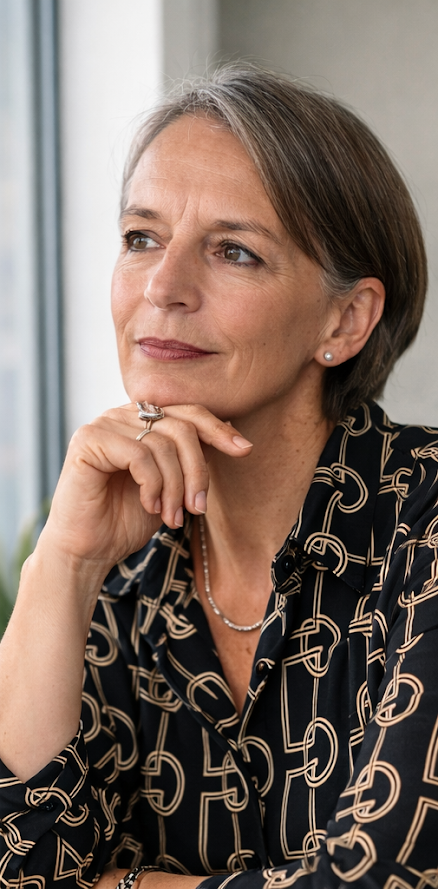Anita Kaltschmied im ruhigen Seitenporträt